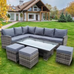 Luxetehco Outdoor Sofa